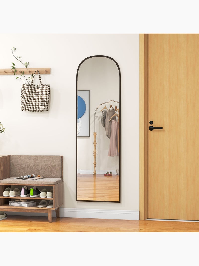 Miroir sur pied et mural Noir - Kiabi