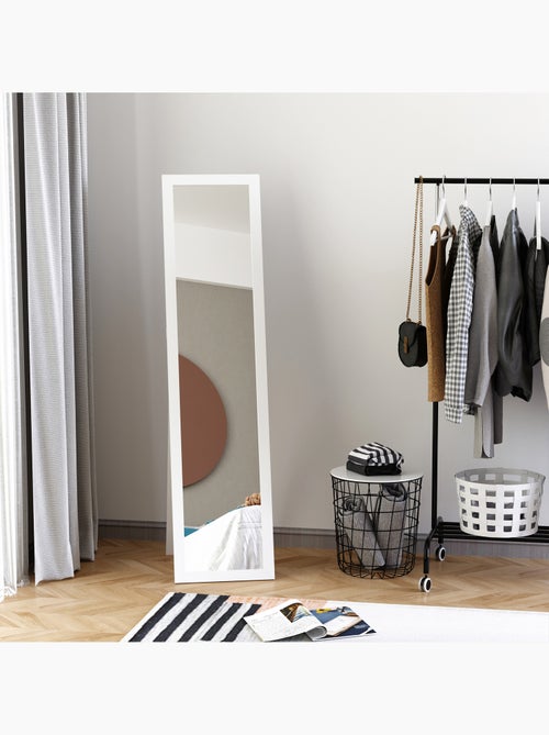 Miroir sur pied et mural rectangulaire - Kiabi