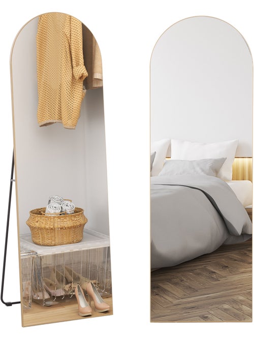 Miroir sur pied ou mural - Kiabi