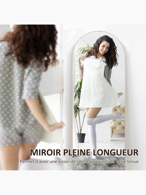Miroir sur pied ou mural - Kiabi