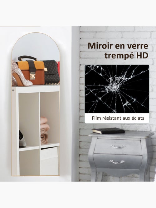 Miroir sur pied ou mural - Kiabi