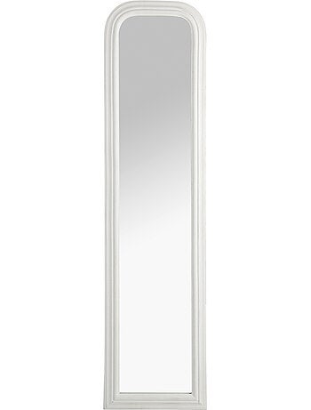 Miroir sur pied ovale en bois de paulownia ADELE