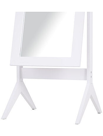 Miroir sur pied réglable