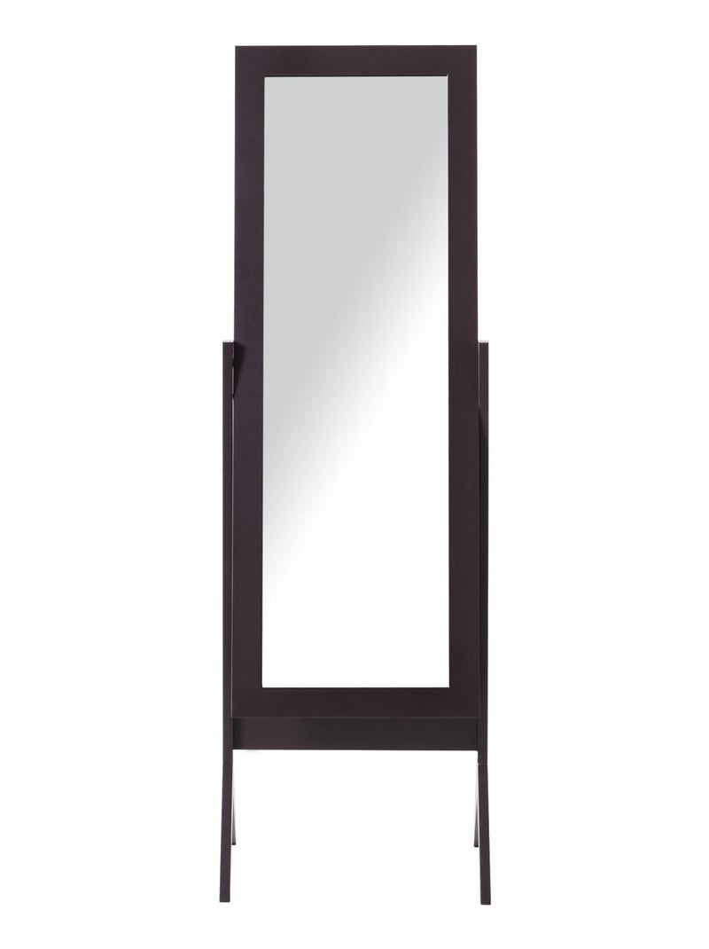 Miroir sur pied réglable Marron - Kiabi