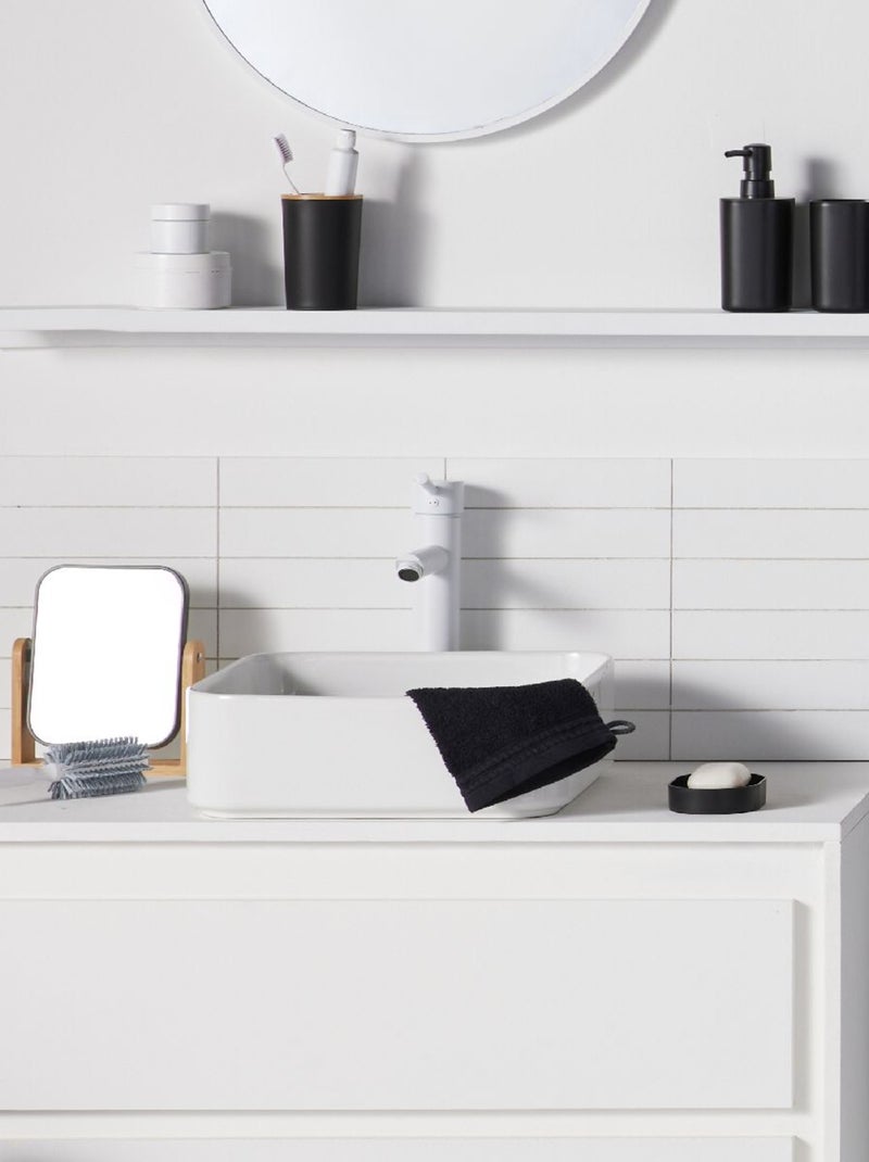 Miroir sur pied rotatif BATHROOM Noir - Kiabi