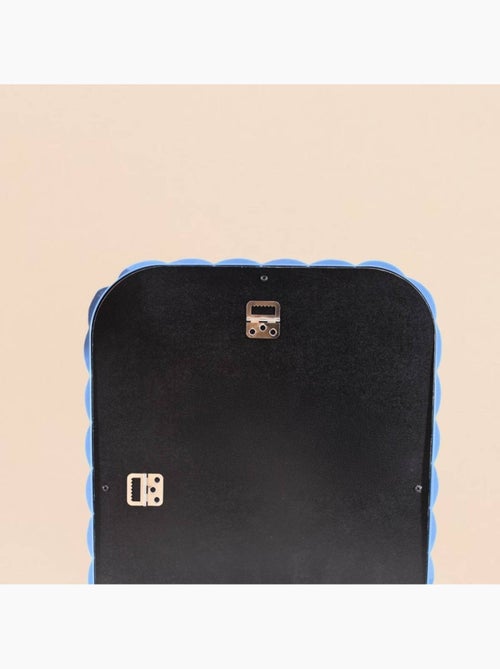 Miroir torsadé bleu 30x40cm - Kiabi