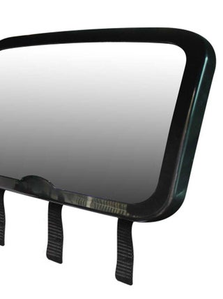 Miroir voiture pour bébé 2 en 1, sangles amovibles pour jouets ou accessoires - Monsieur Bébé