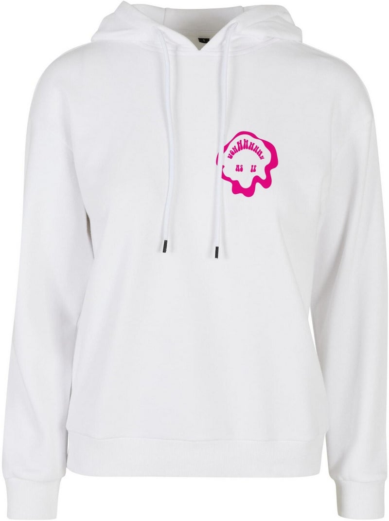 Miss Tee - Sweat à capuche EVERY THINGS NICE Blanc - Kiabi