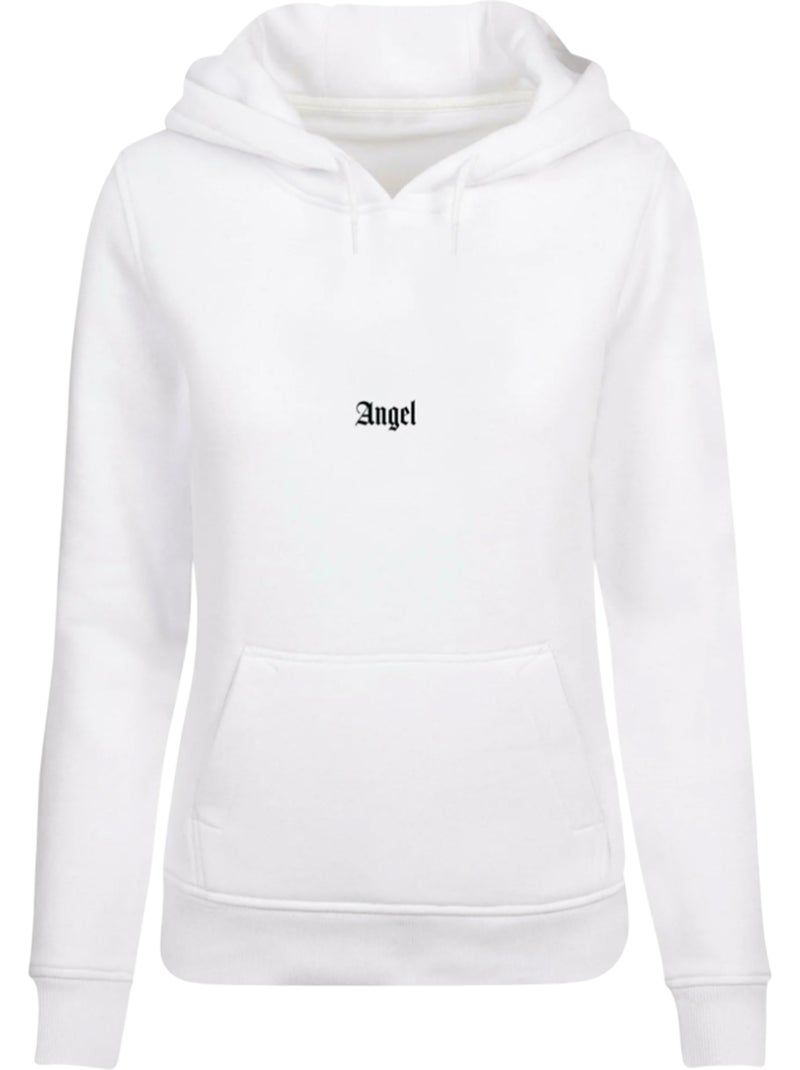 Miss Tee - Sweat à capuche motif/style ailes d'ange Blanc - Kiabi