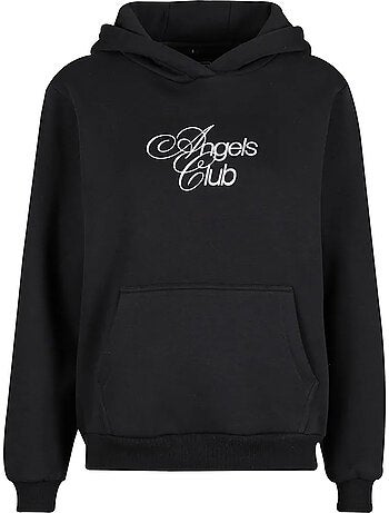 Miss Tee - Sweat à capuche motif/style imprimé au dos ANGELS CLUB