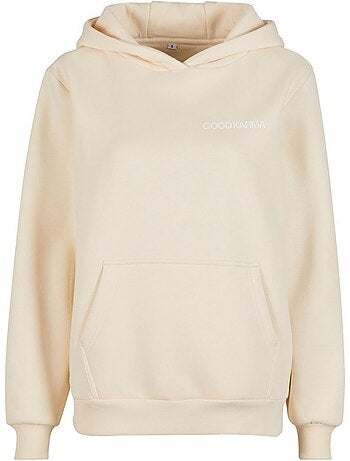 Miss Tee - Sweat à capuche motif/style imprimé au dos BACK AROUND
