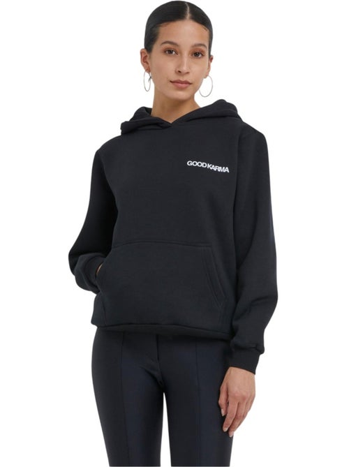 Miss Tee - Sweat à capuche motif/style imprimé au dos BACK AROUND - Kiabi Miss Tee - Sweat à capuche motif/style imprimé au dos BACK AROUND - Kiabi