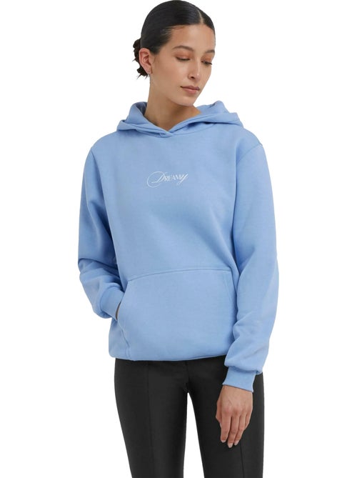 Miss Tee - Sweat à capuche motif/style imprimé au dos DREAMY - Kiabi Miss Tee - Sweat à capuche motif/style imprimé au dos DREAMY - Kiabi