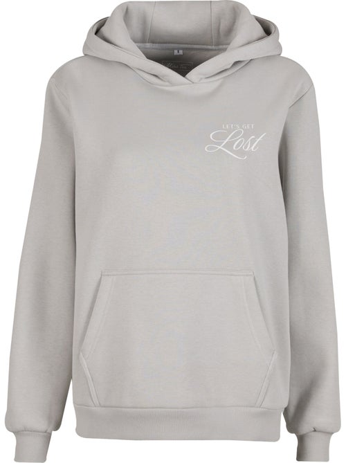 Miss Tee - Sweat à capuche motif/style imprimé au dos LOST FLOWERS - Kiabi Miss Tee - Sweat à capuche motif/style imprimé au dos LOST FLOWERS - Kiabi