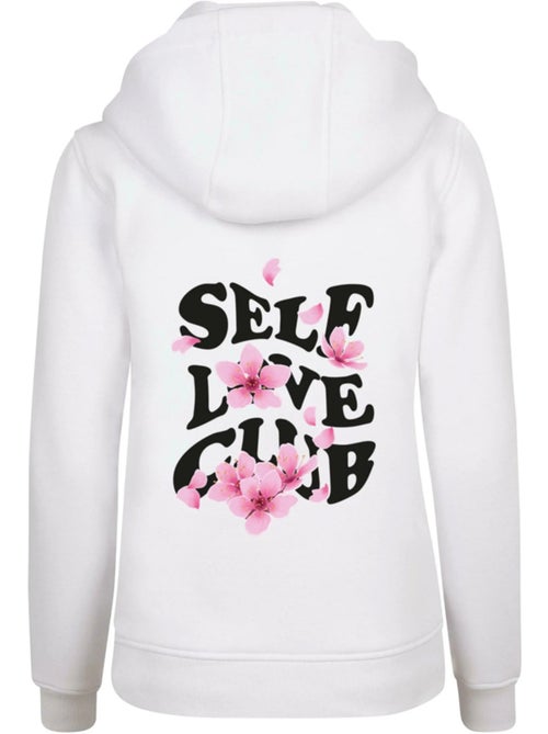 Miss Tee - Sweat à capuche SELF LOVE CLUB - Kiabi
