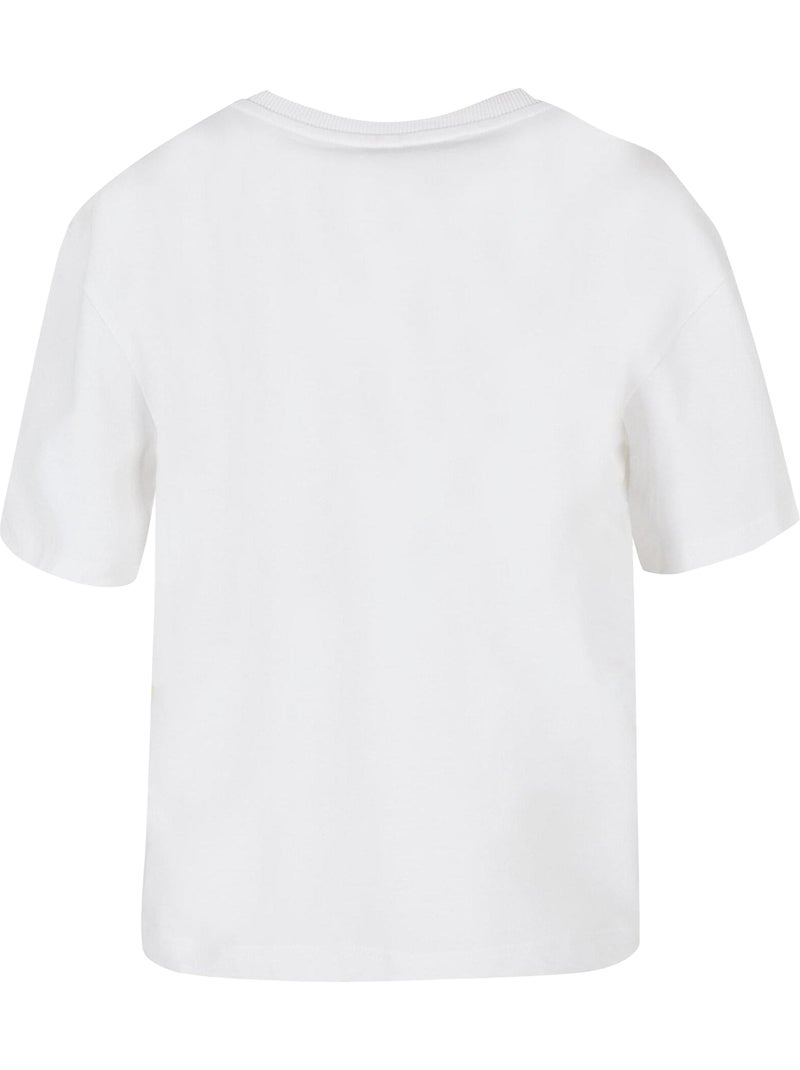 Miss Tee - T-shirt ALWAYS ON FIRE Blanc - Kiabi