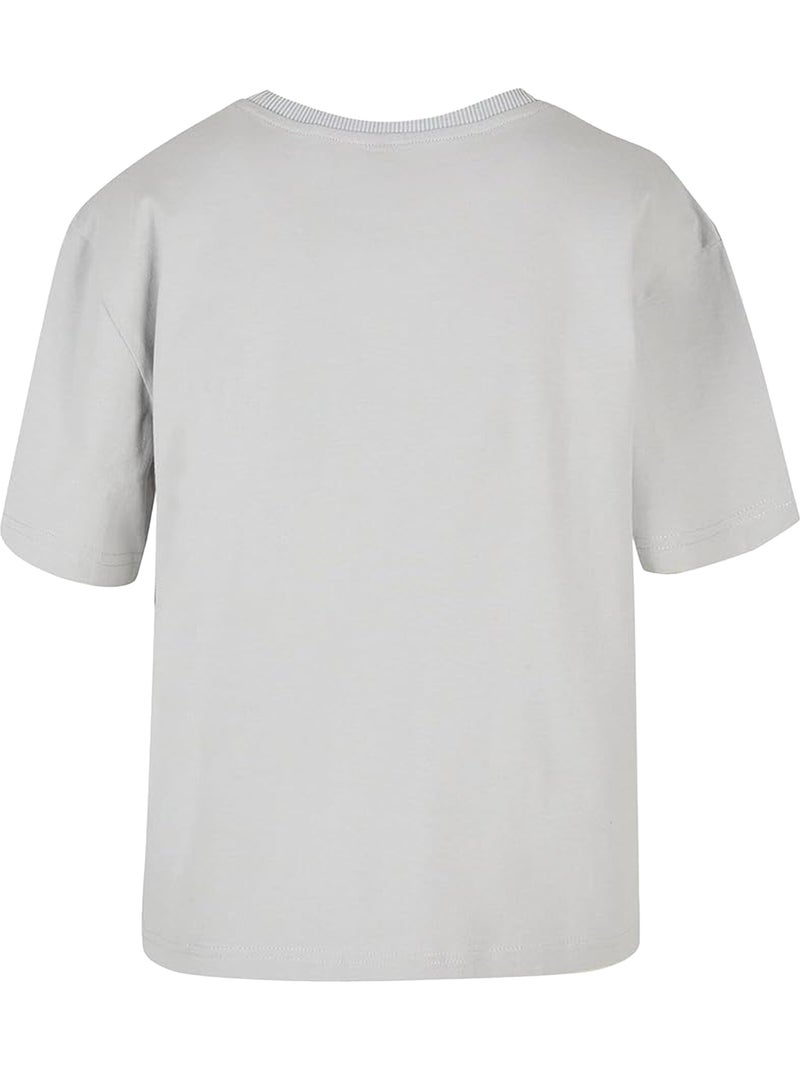 Miss Tee - T-shirt ALWAYS ON FIRE Gris moyen - Kiabi