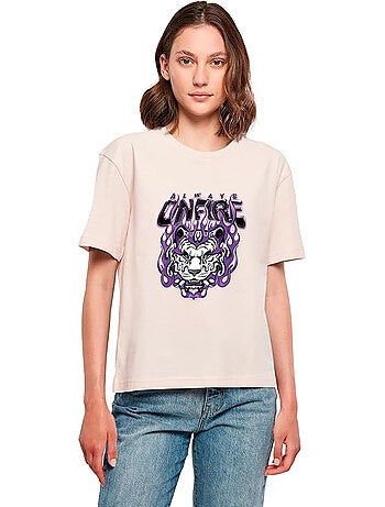 Miss Tee - T-shirt ALWAYS ON FIRE