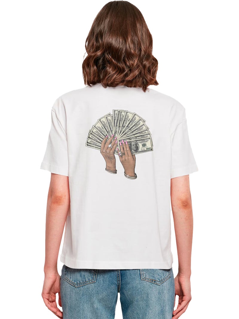 Miss Tee - T-shirt B**** BETTER Blanc - Kiabi