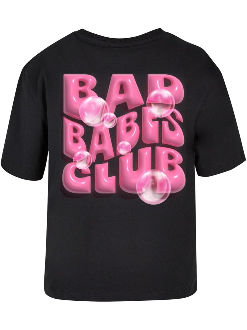 Miss Tee - T-shirt BABE Noir - Kiabi