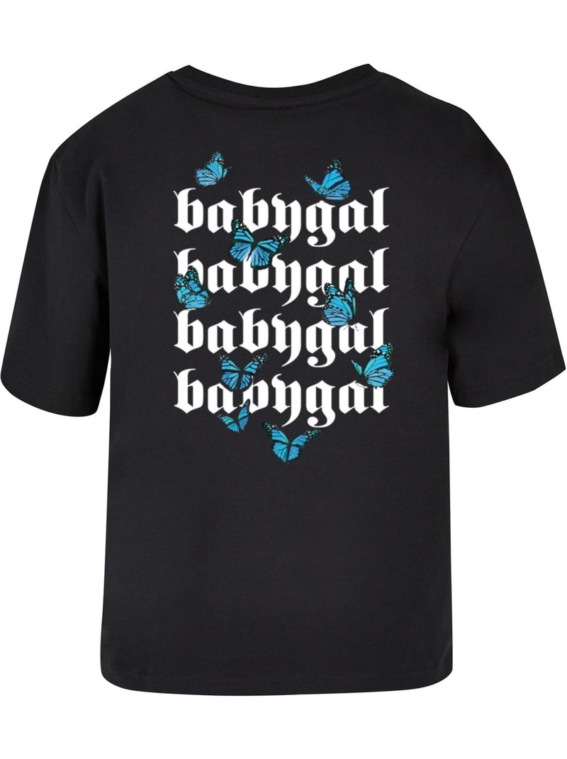 Miss Tee - T-shirt BABYGAL Noir - Kiabi