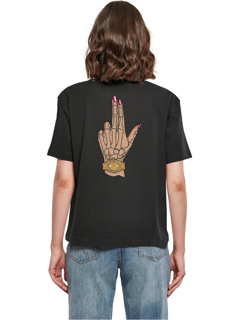 Miss Tee - T-shirt BADGIRL BANG Noir - Kiabi