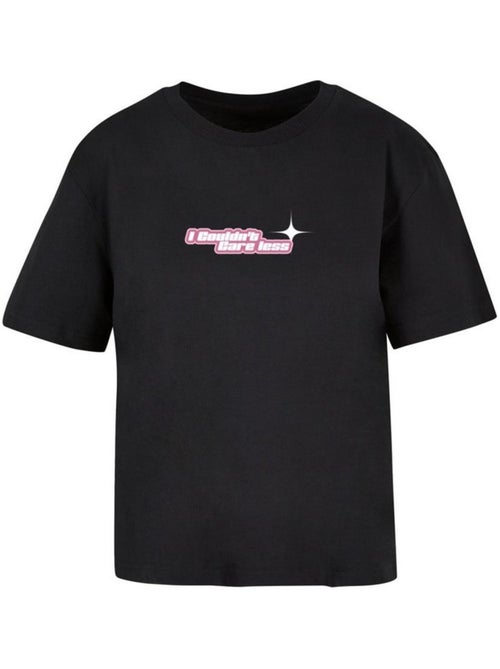 Miss Tee - T-shirt COULDN'T CARE LESS - Kiabi Miss Tee - T-shirt COULDN'T CARE LESS - Kiabi