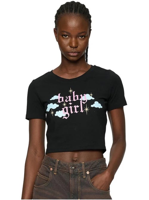Miss Tee - T-shirt court BABY GIRL - Kiabi Miss Tee - T-shirt court BABY GIRL - Kiabi