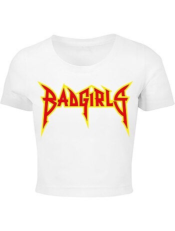 Miss Tee - T-shirt court BADGIRLS