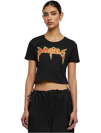 Miss Tee - T-shirt court BADGIRLS