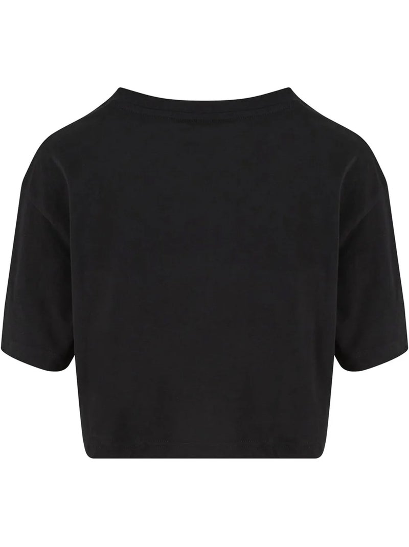 Miss Tee - T-shirt court CHERRY BOMB Noir - Kiabi