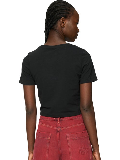 Miss Tee - T-shirt court motif/style Pêche - Kiabi Miss Tee - T-shirt court motif/style Pêche - Kiabi
