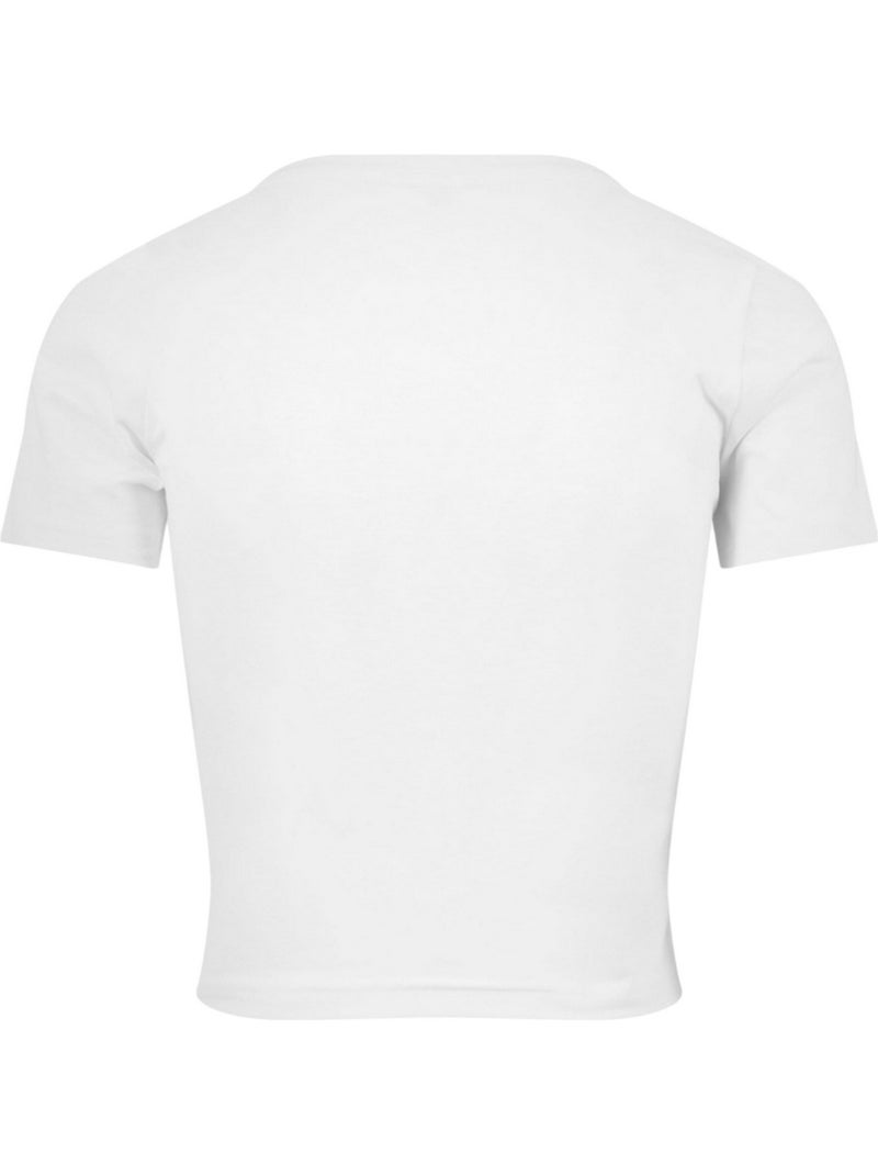 Miss Tee - T-shirt court MUAH Blanc - Kiabi
