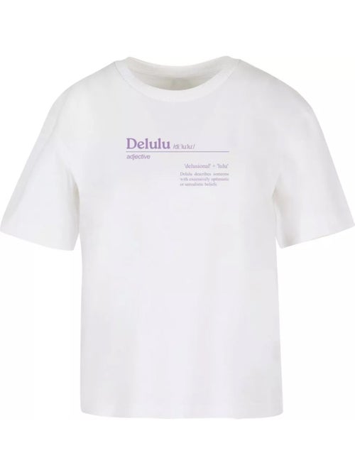 Miss Tee - T-shirt DELULU DEFINITION - Kiabi Miss Tee - T-shirt DELULU DEFINITION - Kiabi