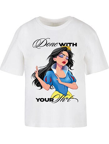 Miss Tee - T-shirt DONE WITH YOUR SH*IT