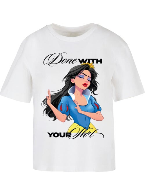 Miss Tee - T-shirt DONE WITH YOUR SH*IT - Kiabi Miss Tee - T-shirt DONE WITH YOUR SH*IT - Kiabi