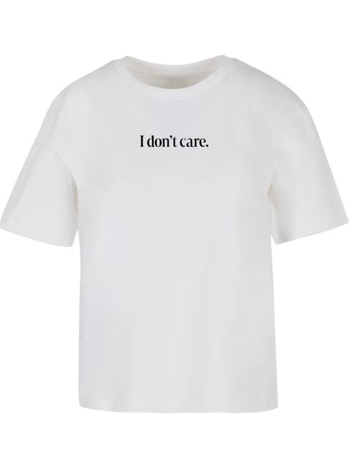 Miss Tee - T-shirt DON'T CARE - Kiabi Miss Tee - T-shirt DON'T CARE - Kiabi