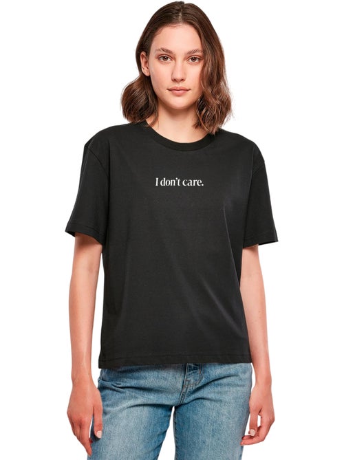 Miss Tee - T-shirt DON'T CARE - Kiabi Miss Tee - T-shirt DON'T CARE - Kiabi