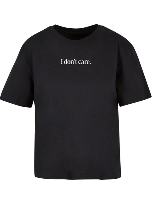 Miss Tee - T-shirt DON'T CARE - Kiabi Miss Tee - T-shirt DON'T CARE - Kiabi