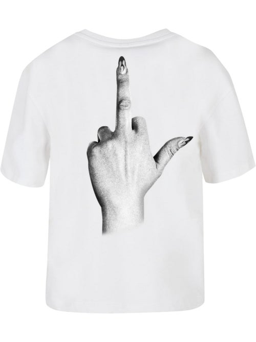 Miss Tee - T-shirt DON'T GIVE A - Kiabi Miss Tee - T-shirt DON'T GIVE A - Kiabi