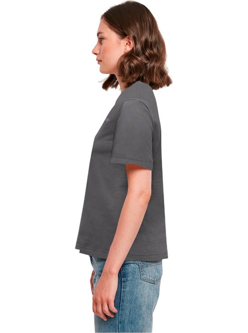 Miss Tee - T-shirt DON'T GIVE A - Kiabi