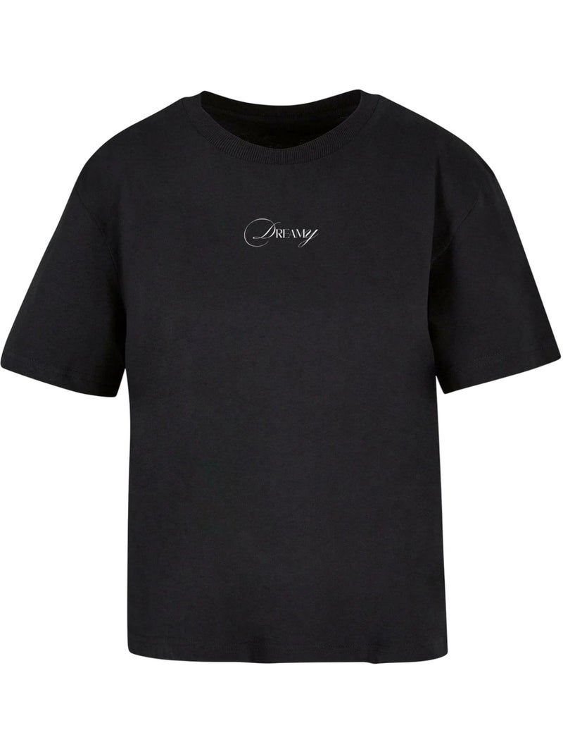 Miss Tee - T-shirt DREAMY Noir - Kiabi