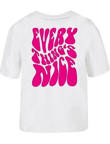 Miss Tee - T-shirt EVERYTHING IS NICE