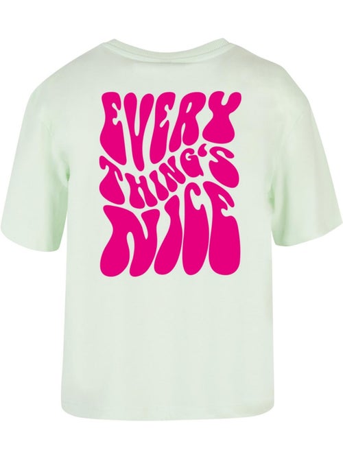 Miss Tee - T-shirt EVERYTHING IS NICE - Kiabi