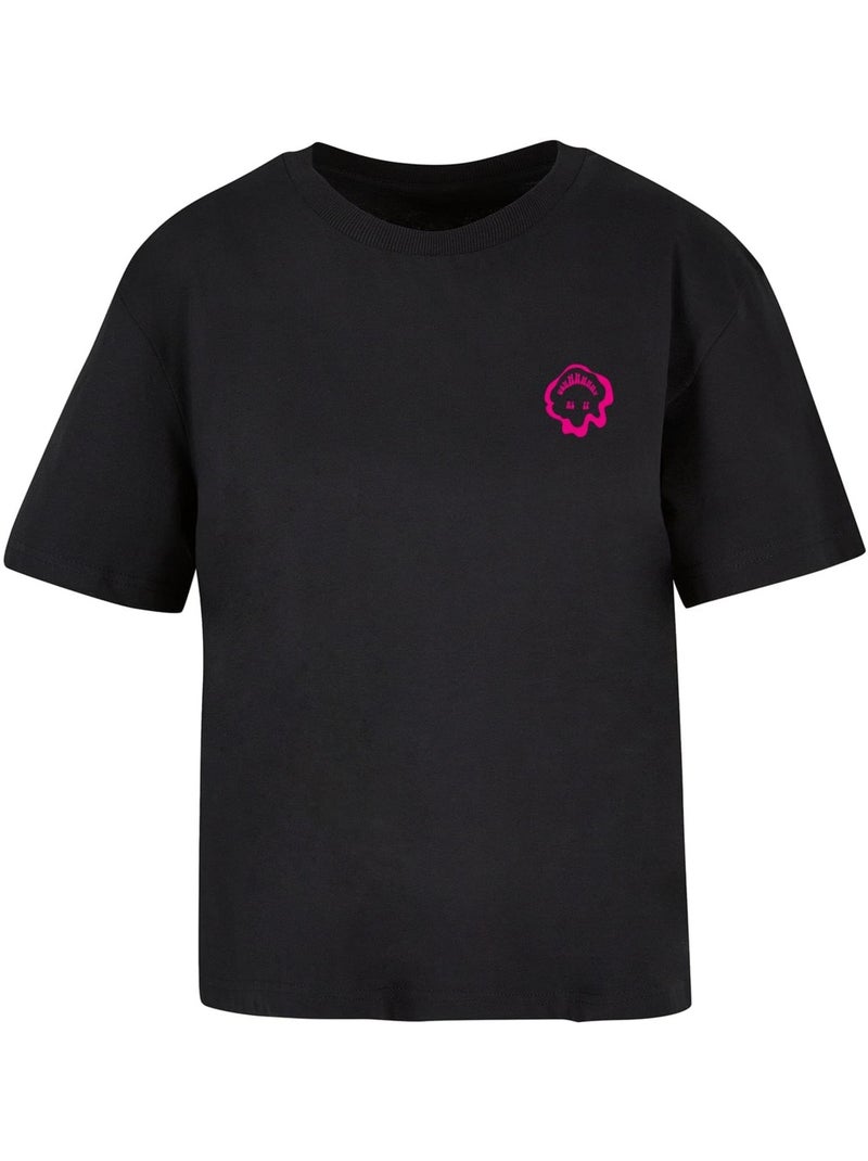 Miss Tee - T-shirt EVERYTHING IS NICE Noir - Kiabi