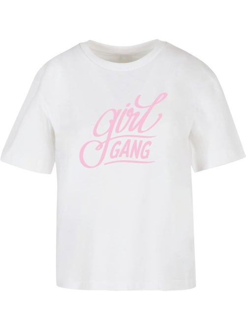 Miss Tee - T-shirt GIRL GANG WORDING - Kiabi Miss Tee - T-shirt GIRL GANG WORDING - Kiabi