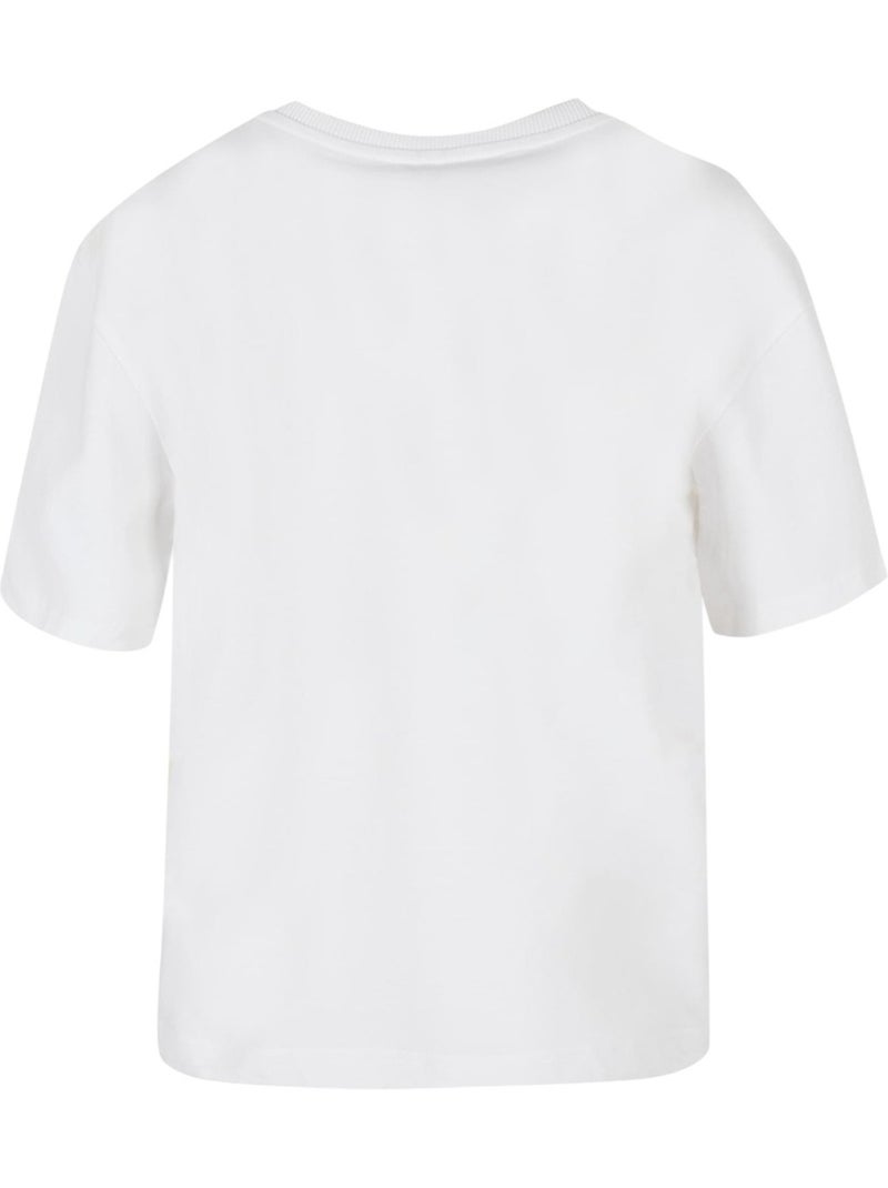 Miss Tee - T-shirt GIRL GANG WORDING Blanc - Kiabi