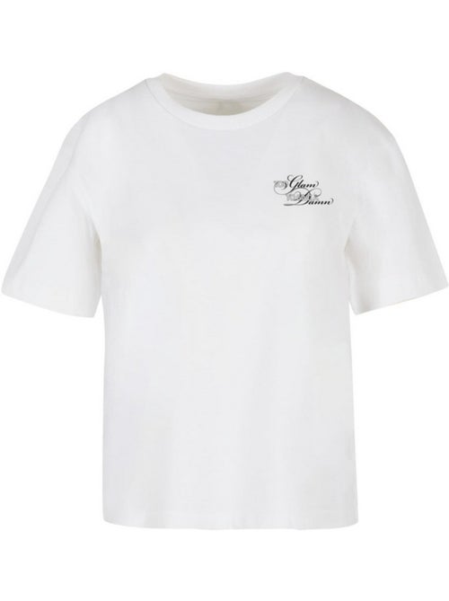 Miss Tee - T-shirt GIVE A DAMN - Kiabi Miss Tee - T-shirt GIVE A DAMN - Kiabi