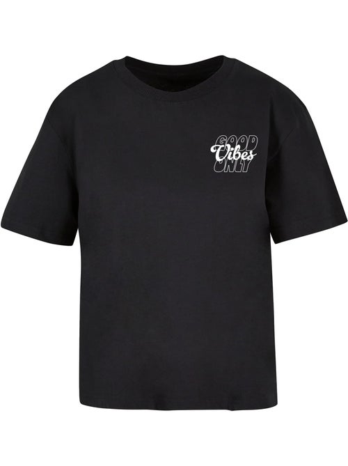 Miss Tee - T-shirt GOOD VIBES ONLY - Kiabi Miss Tee - T-shirt GOOD VIBES ONLY - Kiabi