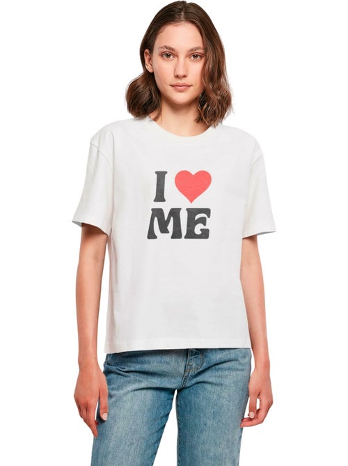 Miss Tee - T-shirt motif/style classique LOVE ME - Kiabi